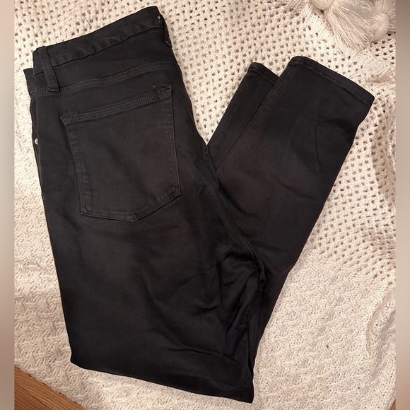 GOOD AMERICAN 16 size Classic Black Women's skinny Jeans - Picture 3 of 9